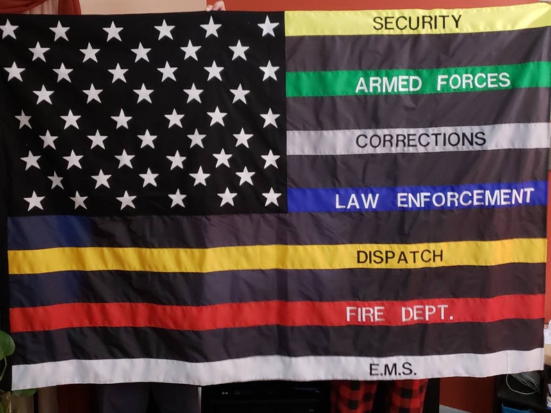 4x6 First Responders Flag image 0