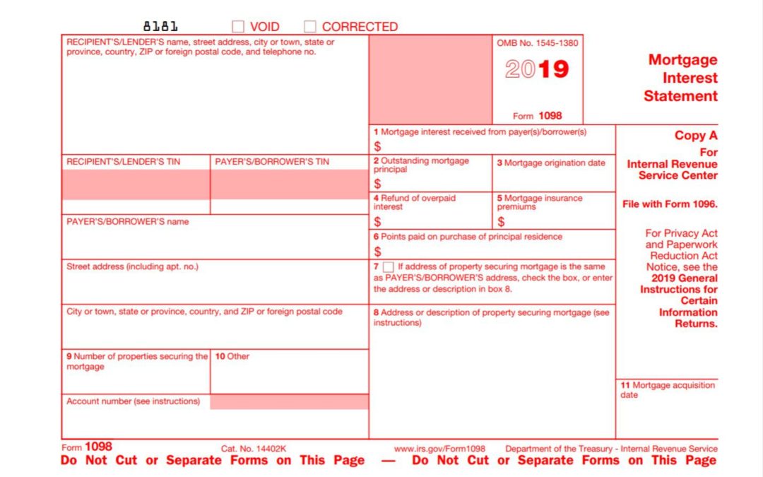 Banks Not Providing Taxpayers With Accurate Mortgage Interest Information